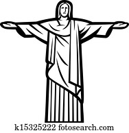 christ rédempteur, statue