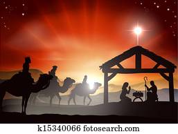 Christmas Nativity Scene Christmas Nativity Scene