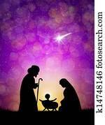 Christmas Nativity Scene Christmas Nativity Scene
