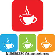 Coffee cup icon Coffee cup icon