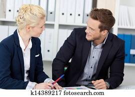 Colleagues In Business Meeting