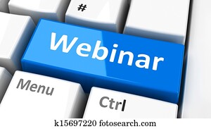 Computer keyboard webinar