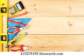 Construction tools. Construction tools.