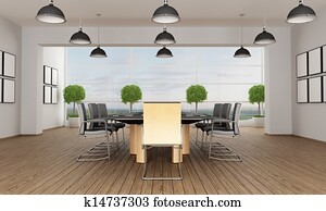 Contemporary meeting room Contemporary meeting room