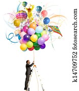 Creative businessman