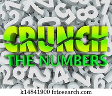 Crunch the Numbers Words Number Background Accounting Taxes Crunch the Numbers Words Number Background Accounting Taxes