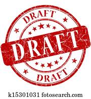 draft stamp draft stamp