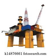 Drilling Offshore Platform Oil Rig Drilling Offshore Platform Oil Rig