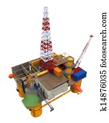 Drilling Offshore Platform Oil Rig Drilling Offshore Platform Oil Rig