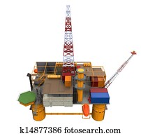 Drilling Offshore Platform Oil Rig Drilling Offshore Platform Oil Rig