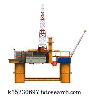 Drilling Offshore Platform Oil Rig Drilling Offshore Platform Oil Rig