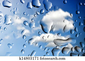 drops of rain on the window drops of rain on the window