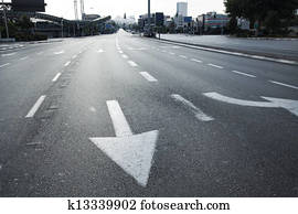 Early Morning Vacant Intersection Early Morning Vacant Intersection