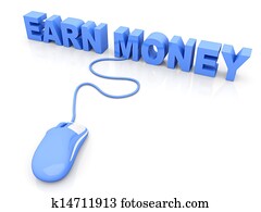 Earn Money Drawing | k14711922 | Fotosearch