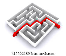 escape from labyrinth, business task