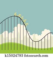 Euros on Roller Coaster