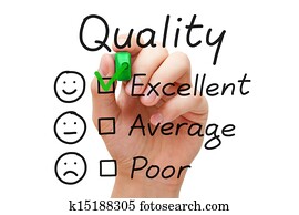 excelente, qualidade, avaliação