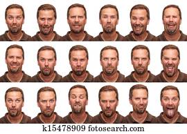 Expressions - Middle Aged Man