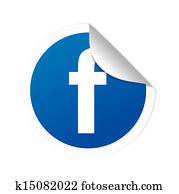 facebook, aufkleber facebook, aufkleber