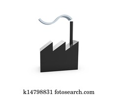factory with chimney factory with chimney