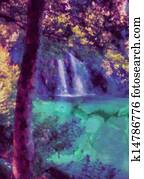 Fairytale waterfall Fairytale waterfall