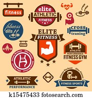 fitness labels fitness labels