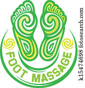 foot massage symbol