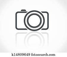 fotoapperat, symbol fotoapperat, symbol