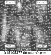 gekritzel, physik, formeln, tafel