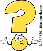 gelb, question mark gelb, question mark