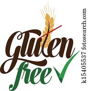 gluten, frei gluten, frei