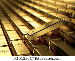Gold bars Gold bars