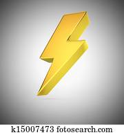Golden lightning Golden lightning