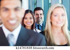 group of business people