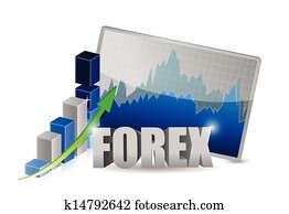 Forex, diagrama Banco de Imagem | k15537559 | Fotosearch diagrama er negociar 