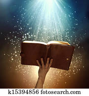Hand with book Hand with book