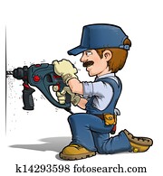 Handyman - Drilling Blue Handyman - Drilling Blue