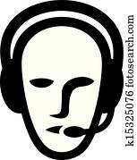 headset symbol
