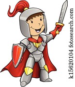 Hero Knight Vector Hero Knight Vector