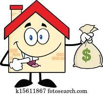House Holding A Bag Of Money