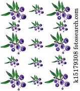 Huckleberry pattern 2 Huckleberry pattern 2