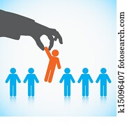 Human Resources concept Human Resources concept