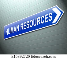 Human Resources concept.