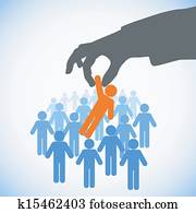 Human Resources concept