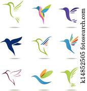 hummingbird, logotipo