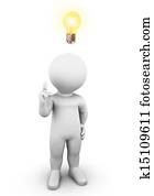 Idea Light Bulb Idea Light Bulb