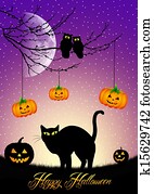 illustration of Halloween illustration of Halloween