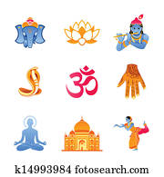 India icons