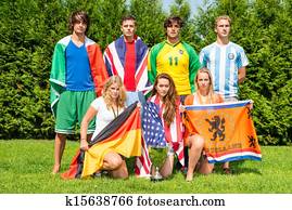 International sport team