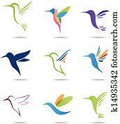 kolibri, logo kolibri, logo